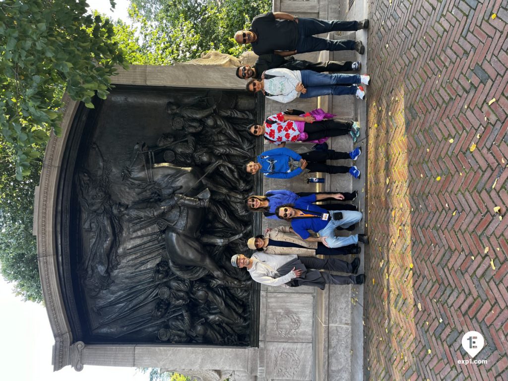 Group photo Haunted Boston Walking Tour on Oct 20, 2024 with Paul