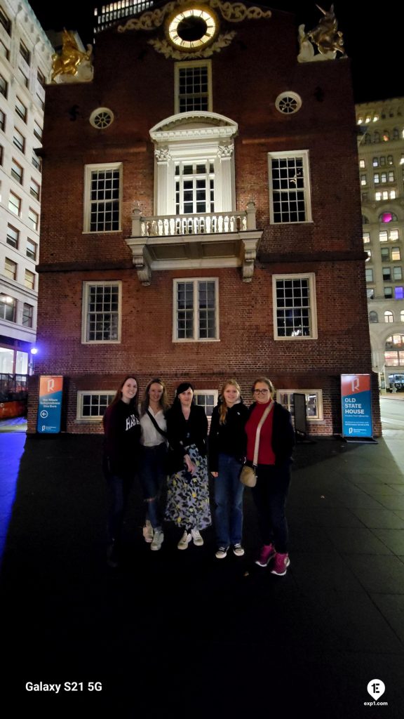 Group photo Haunted Boston Walking Tour on Oct 24, 2024 with Charlie