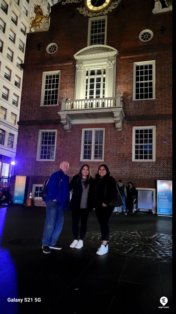 Group photo Haunted Boston Walking Tour on Nov 3, 2024 with Charlie