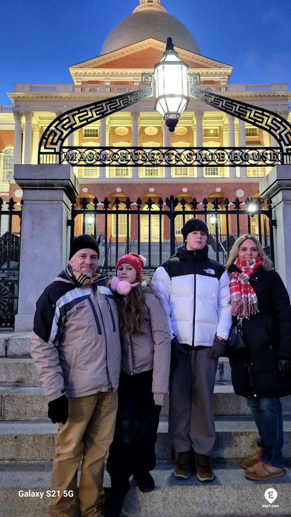 Group photo Haunted Boston Walking Tour on Jan 3, 2025 with Charlie