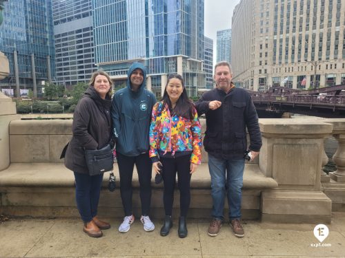 Chicago Riverwalk Architecture Tour on Oct 12, 2023 with Isabel