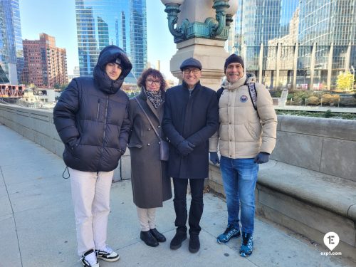 Chicago Riverwalk Architecture Tour on Oct 31, 2023 with Isabel