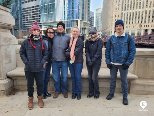 Chicago Riverwalk Architecture Tour on Nov 25, 2023 with Isabel