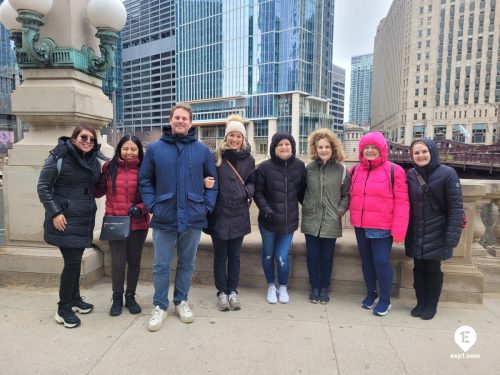 Chicago Riverwalk Architecture Tour on Mar 15, 2024 with Isabel