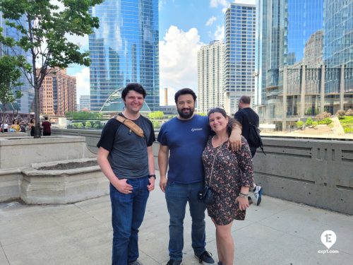 Chicago Riverwalk Architecture Tour on May 18, 2024 with Isabel