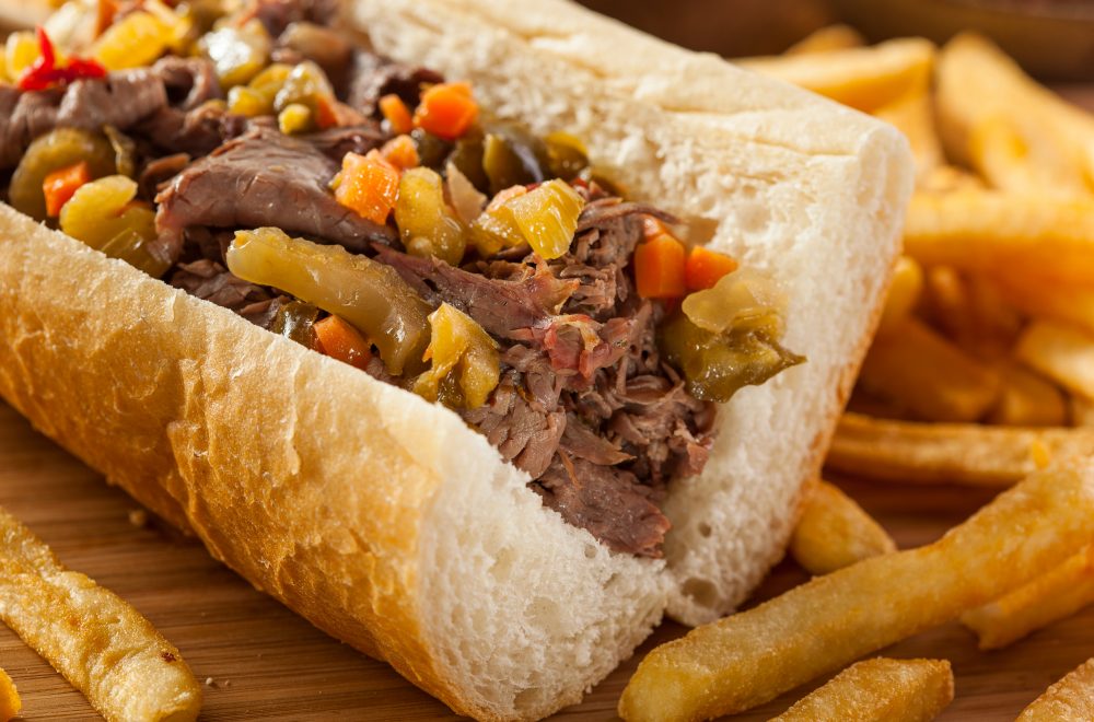 Hearty Italian Beef Sandwich