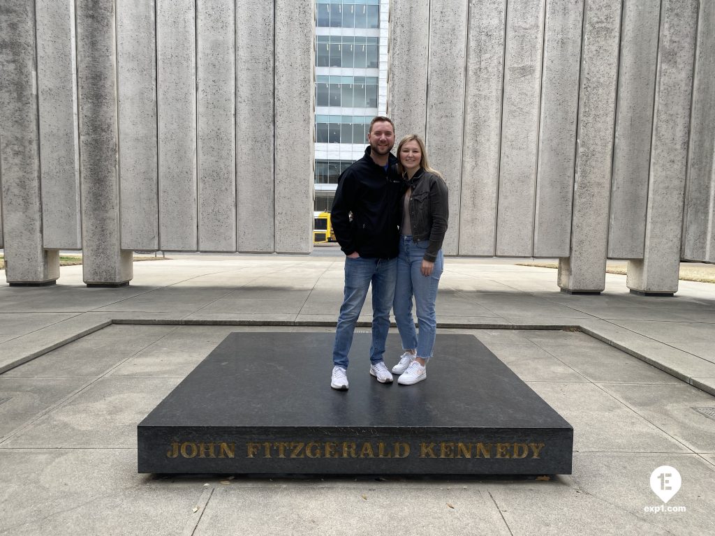 Group photo JFK Assassination Tour on 21 January 2023 with Christopher