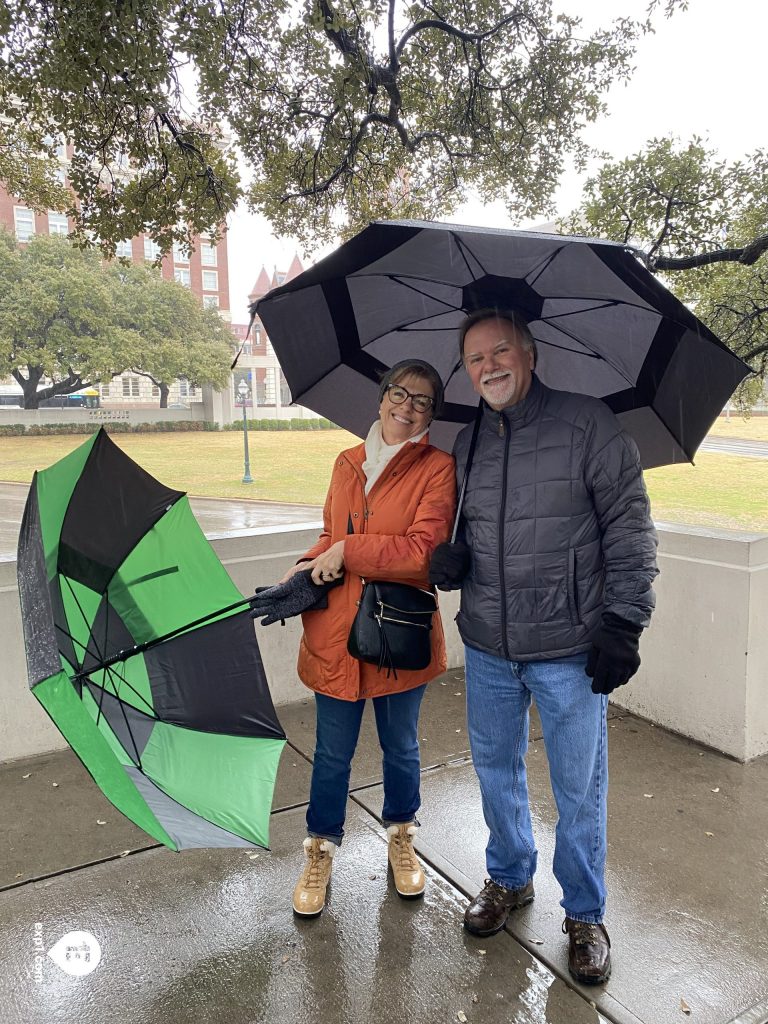 Group photo JFK Assassination Tour on 24 January 2023 with McKenzie