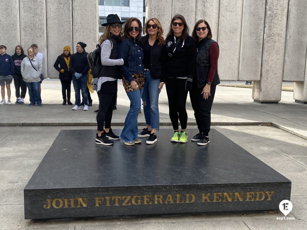 Group photo JFK Assassination Tour on 18 February 2023 with Christopher