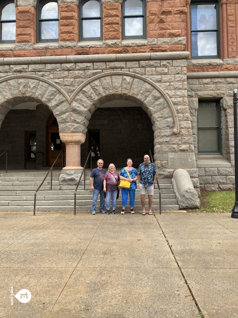 Group photo JFK Assassination Tour on 1 March 2023 with McKenzie