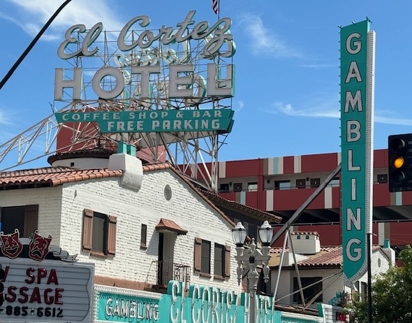 El Cortez Hotel in Fremont Las Vegas