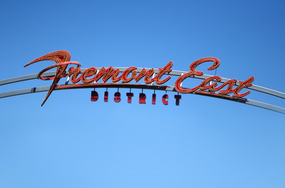 Famous Fremont Street Sign - Las Vegas