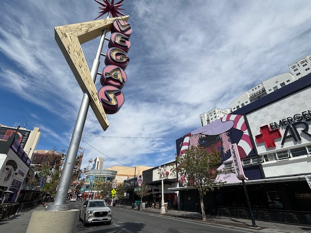 Vegas sign in Fremont