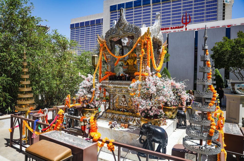 Shrine at Caesars Palace during Mid-Strip Tour in Las Vegas