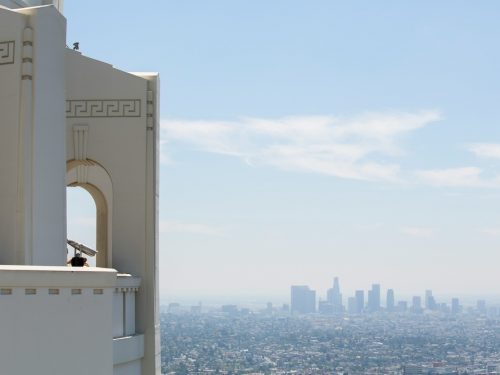 View from the Griffith Observatory in LA