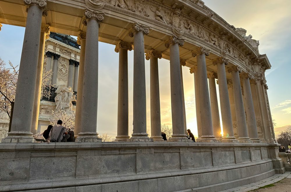 The Embarcadero in the el Retiro park in Madrid