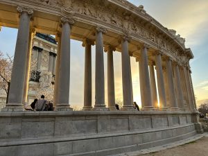 The Embarcadero in the el Retiro park in Madrid