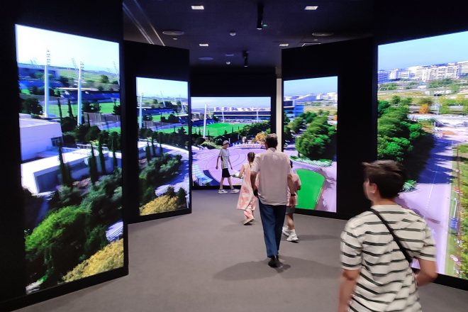 Real Madrid City Exhibition in Bernabeu Stadium