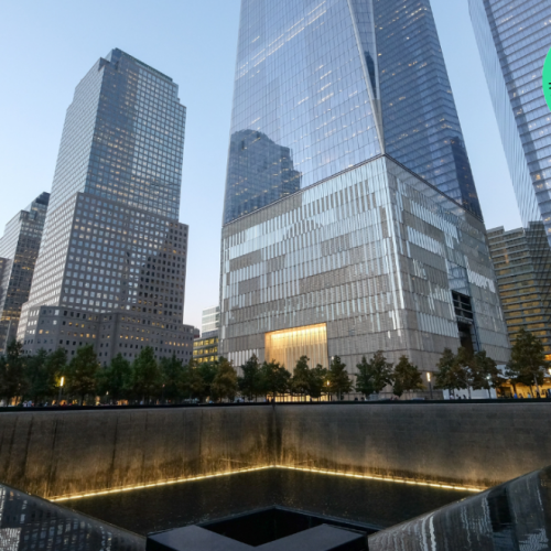 911 Ground Zero Memorial with TripAdvisor logo