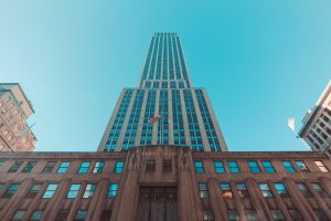 Empire State Building low shot on NYC tour