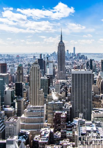 NYC aerial view