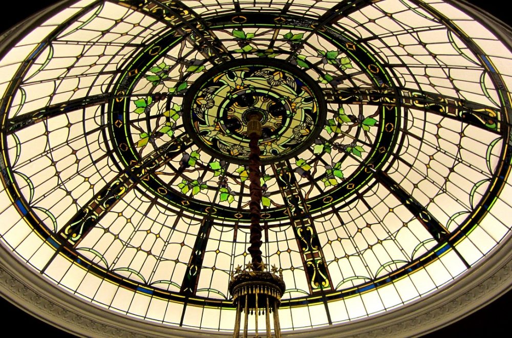 View of the dome in the Metropolitan Museum of Art in NYC