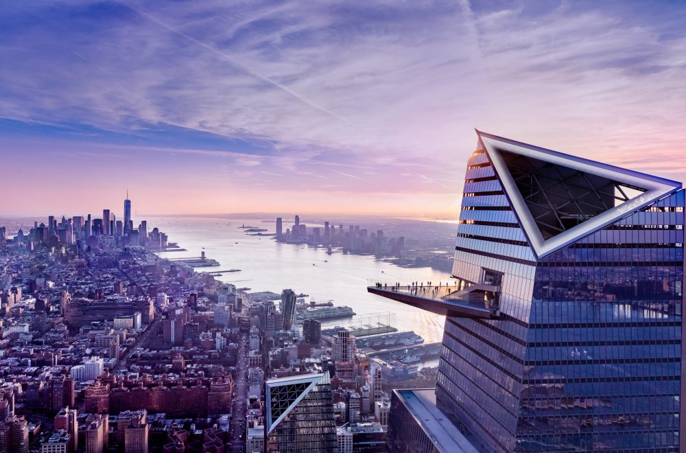 Edge observation deck in NYC