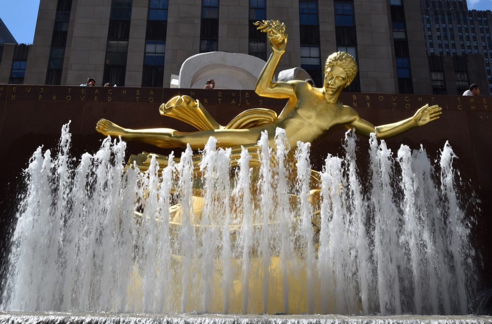 Prometheus Fountain in New York City