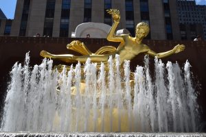 Prometheus Fountain in New York City