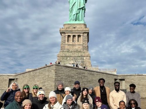 Statue of Liberty Express on Dec 31, 2024 with Tony