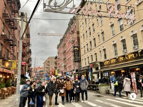 SoHo Little Italy Chinatown Tour on Jan 1, 2025 with Verena