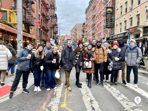 SoHo Little Italy Chinatown Tour on Jan 1, 2025 with Verena