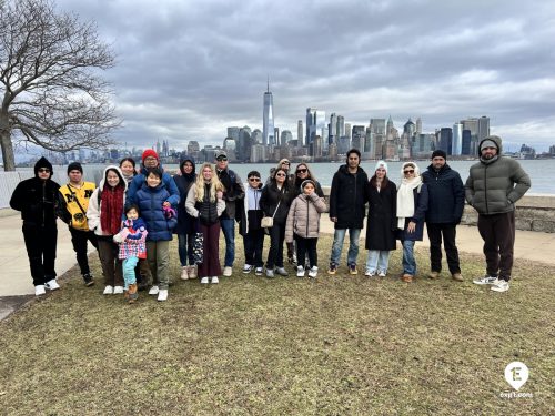 Statue of Liberty and Ellis Island Tour on Jan 1, 2025 with Owen