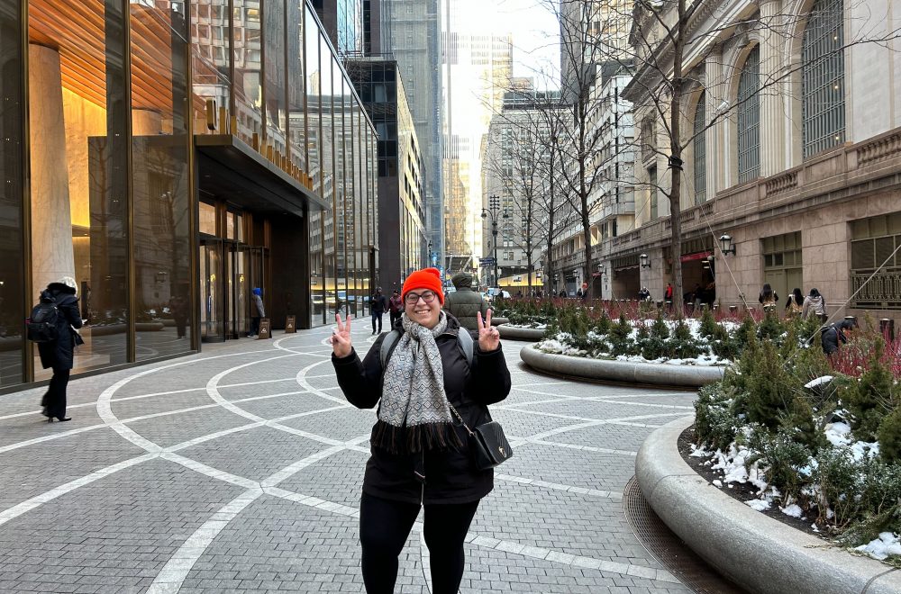 Guide at Midtown NYC meeting point