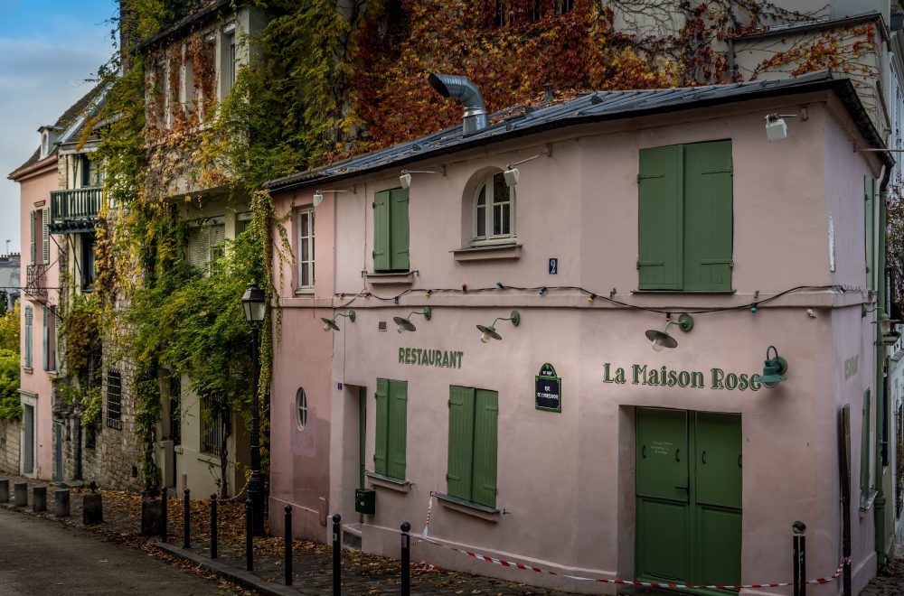 La Maison Rose in Montmarte Paris