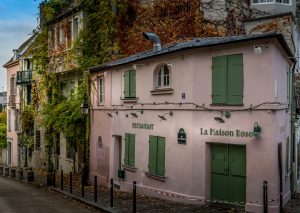 La Maison Rose in Montmarte Paris