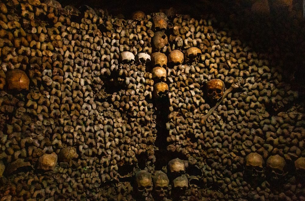 Skulls during Catacombs Guided Tour