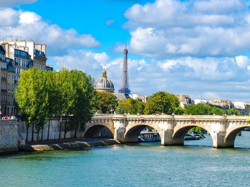 View of Paris from the Seine