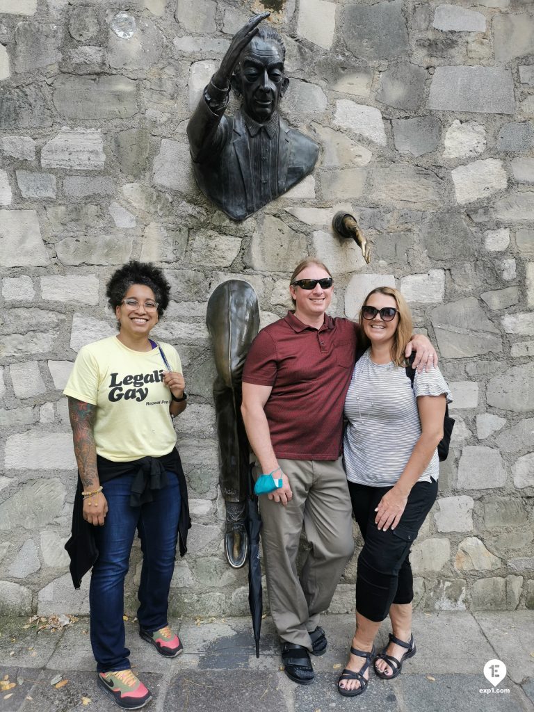 Group photo Montmartre Tour on 14 September 2021 with Hafid