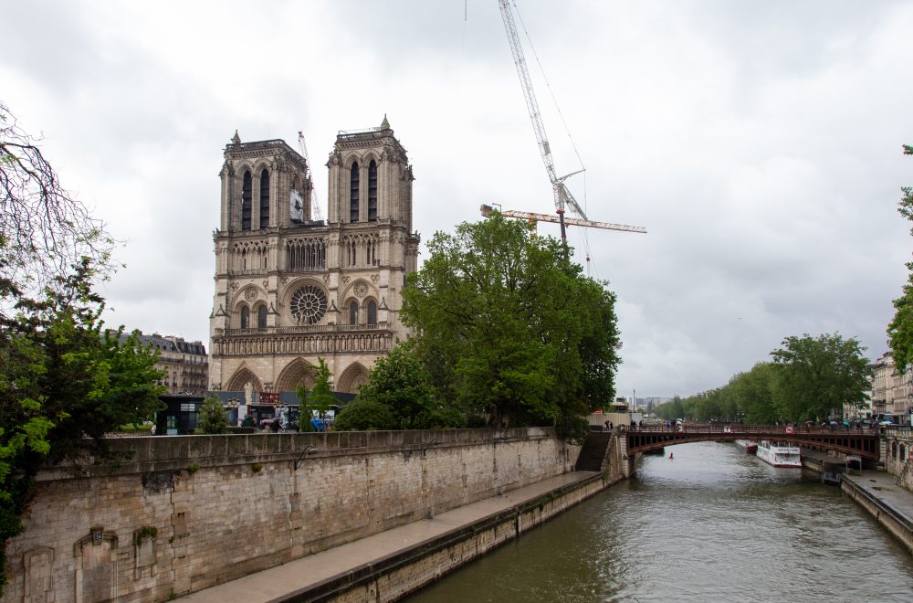 Scenic view of the Notre Dame in Paris