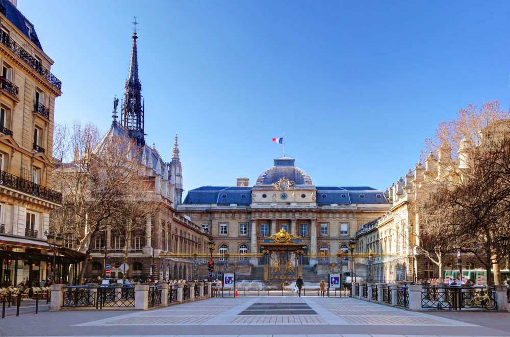 The Palais de Justice (Palace of Justice), Paris.