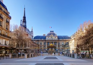 The Palais de Justice (Palace of Justice), Paris.