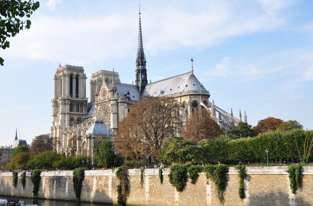 View of Notre Dame in the day time