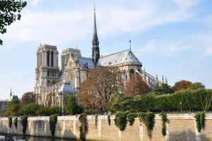 View of Notre Dame in the day time