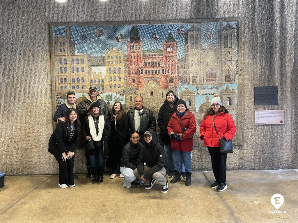 Group photo Historic Downtown San Antonio Food and Culture Tour on Jan 20, 2024 with Aubree