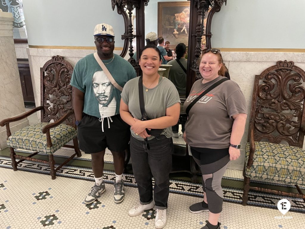 Group photo Historic Downtown San Antonio Food and Culture Tour on Jul 27, 2024 with Aubree