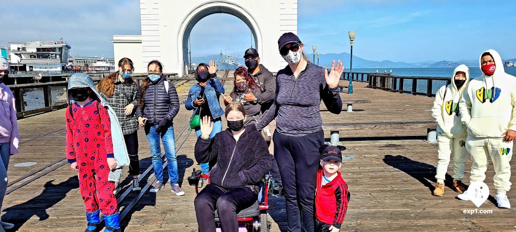 Group photo Alcatraz Group on 2 April 2021 with Chet