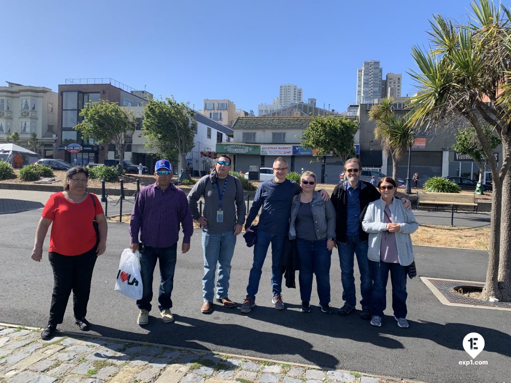 Group photo Fishermans Wharf Tour on 5 June 2021 with Eric