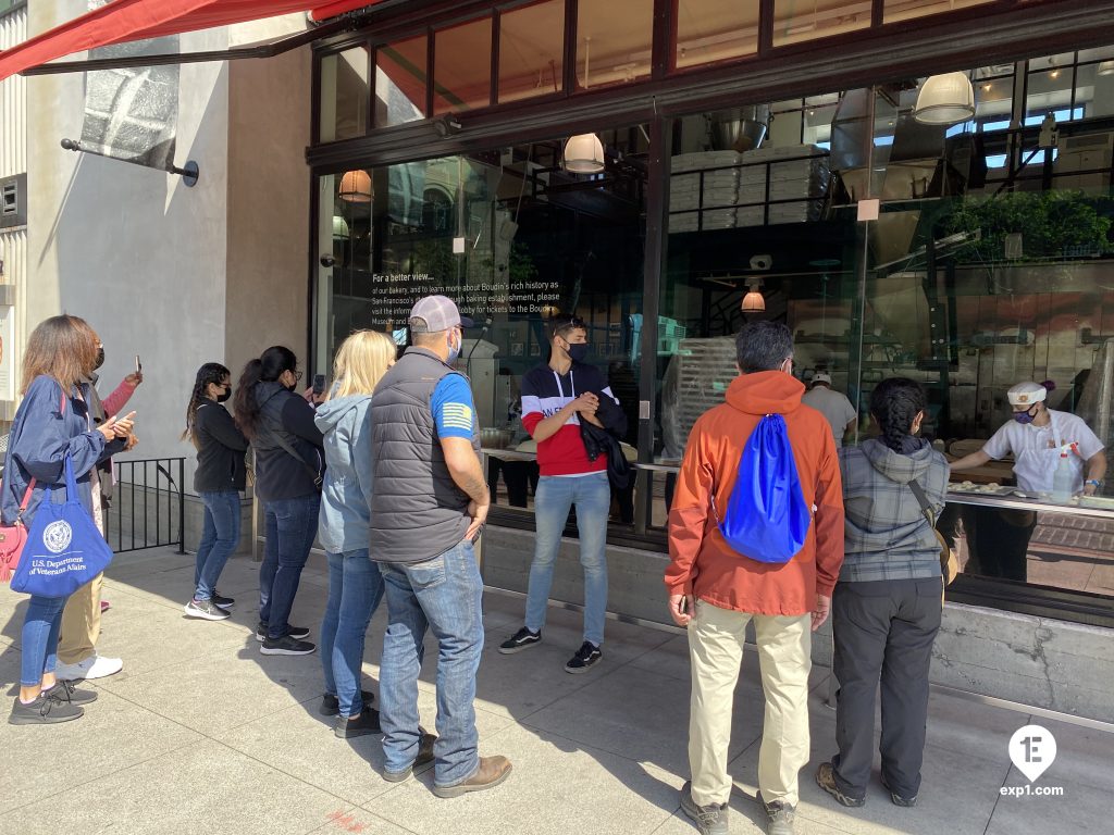 Group photo Fisherman’s Wharf Tour on 3 April 2021 with Dara