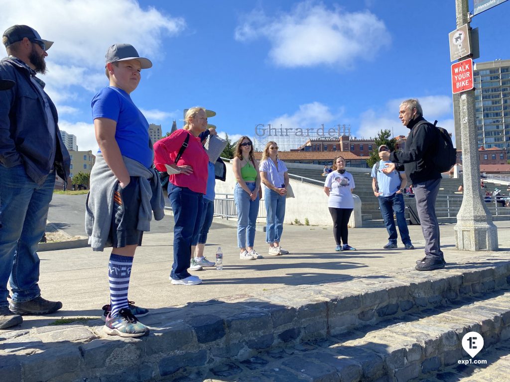 Group photo Fishermans Wharf Tour on 15 June 2021 with Dara